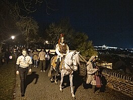 Tradi�ní svatomartinský lampionový pr�vod na Vy�ehrad� (11. listopadu 2025)