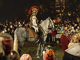 Tradi�ní svatomartinský lampionový pr�vod na Vy�ehrad� (11. listopadu 2025)