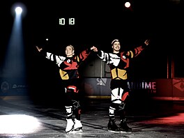 Sourozenci Taschlerovi pózují v nové olympijské kolekci. Hlavními kousky...