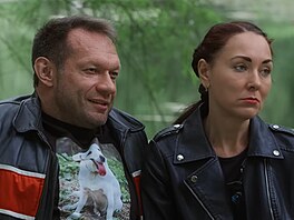 Zábr z ruského filmu Dobí sousedé z roku 2025.