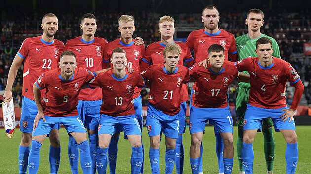 �e�t� fotbalist� p�ed utk�n�m s Gibraltarem.