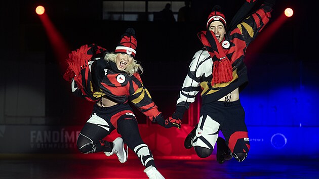 Krasobruslai Natálie a Filip Taschlerovi pedstavují nástupovou kolekci a...