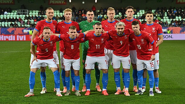Základní sestava eské reprezentace pro zápas se San Marinem.