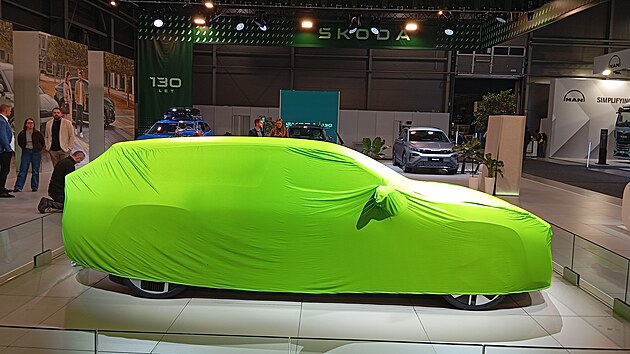 �koda Vision O na veletrhu e-SALON v p�edve�er zah�jen� veletrhu na v�stavi�ti v Praze-Let�anech