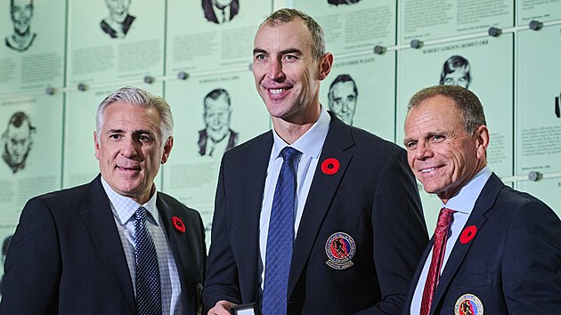 Legendární slovenský obránce Zdeno Chára v Torontu vstoupil do proslulé Hockey...