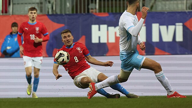 Michal Sad�lek ve skluzu.