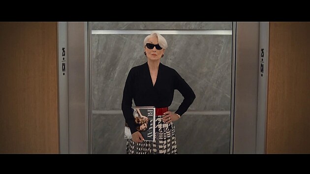 Meryl Streepov� ve fimu ��bel nos� Pradu 2