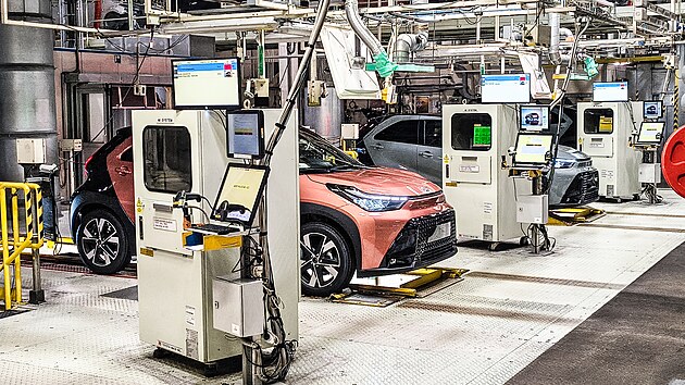 Zah�jen� v�roby nov� hybridn� Toyoty Aygo X v Kol�n�