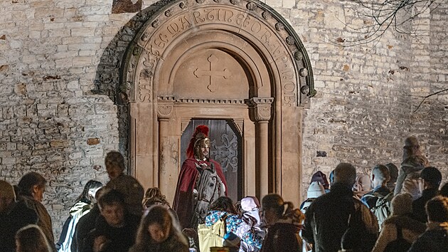 Tradiní svatomartinský lampionový prvod na Vyehrad (11. listopadu 2025)