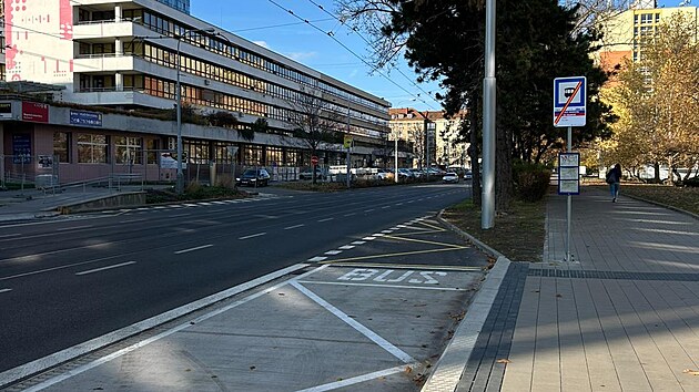 U Moravsk� zemsk� knihovny v Brn� v �ter� 11. listopadu 2025 za�ne fungovat nov� zast�vka MHD.