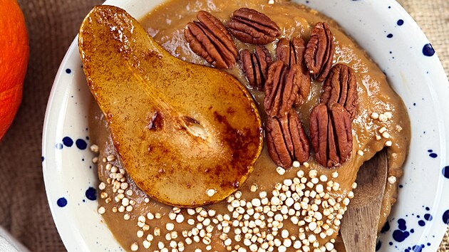 Dýová kae s karamelizovanou hrukou podle Anety Blakové