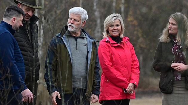 Prezident Petr Pavel Pavel s man�elkou Evou v Soosu.