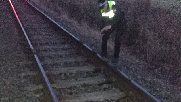 Kameny na kolej�ch u Vamberku (4. listopadu 2025)