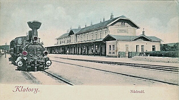 Çağlar boyunca Klatovy istasyonu