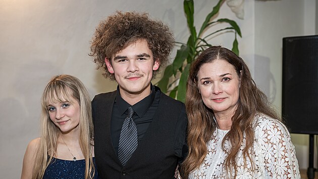 Natálie Pajerová, Matou Preiss a Martina Preissová (13. listopadu 2025)