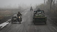 Ru�tí vojáci p�ijí�d�jí do Pokrovsku. (29. �íjna 2025)