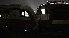 U slovenského Pezinku se srazily dva vlaky. (9. listopadu 2025)