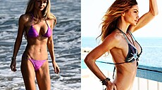 Kráska Gia Skova se stále me pynit neskuten skvlou postavou.