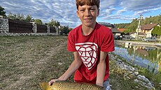 Tomá� Hovorka se svým dal�ím úlovkem