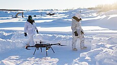 Výcvik kanadské armády v Arktid� (27. února 2025)
