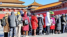 Turisté v Pekingu (17. listopadu 2025)