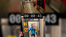 Závod s praským metrem skonil remízou. Mladý bec vybhl ze stanice Hlavní...