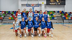 �eské basketbalistky na reprezenta�ním srazu.