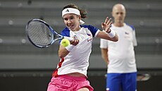 Nikola Bartková se pipravuje na bará BJK Cupu.