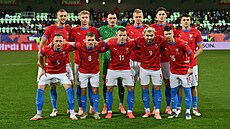 Základní sestava eské reprezentace pro zápas se San Marinem.