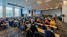 Volební valná hromada �eské basketbalové federace.