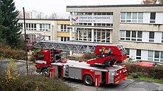 Poár koly stední pedagogické a sociální ve Zlín zlikvidovali hasii z...