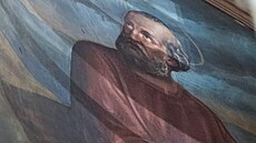 Obrazy Jana Bohumíra Lindauera zdobí kostel svatého Vav�ince ve Vizovicích.