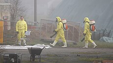 V areálu společnosti Agro-V ve Valdíkově na Třebíčsku začala 12. listopadu 2025...