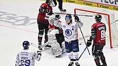 Plze�ská radost z gólu do sít� Sparty.