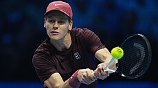 Jannik Sinner ve finále Turnaje mistr