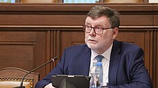 Schze snmovního rozpotového výboru. Na snímku Zbynk Stanjura (ODS). (19....