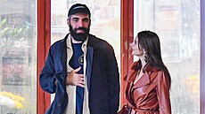 Emily Ratajkowski a Romain Gavras (listopad 2025)