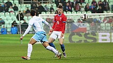 Patrik Hellebrand v akci s Albertem Riccardim