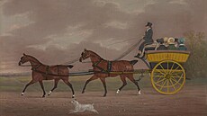 británie gentleman malba obraz k dostavník