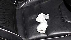 Policisté nali v aut balíek s kokainem.