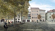 Na eskolipském kroupov námstí vznikne klidová zóna s minimem aut rozdlená...