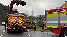 �idi� skon�il s autem v korytu Lu�ické Nisy. (11. listopadu 2025)