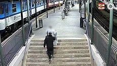 en pi chzi bleskurychle proacoval kabát, kráde zachytila kamera