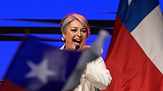 Komunistická politi�ka Jeannette Jaraová postoupila do druhého kole chilských...
