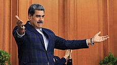 Venezuelský prezident Nicolás Maduro (18. listopadu 2025)