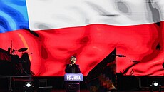 Komunistická kandidátka na prezidentku Chile Jeannette Jaraová (11. listopadu...