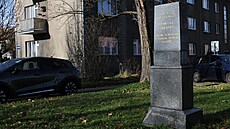 Památce et. strámistra Frantika Jahuby, který byl zde dne 13. 4. 1906  ve...