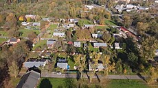 Ostravská kolonie Bedika z výky. (12. listopadu 2025)