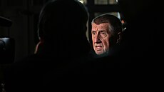P�edseda ANO Andrej Babi� po koali�ním jednání s SPD a Motoristy sob� v...