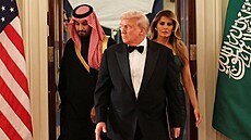 Americký prezident Donald Trump uspo�ádal pro saúdskoarabského korunního prince...